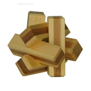 3D Bambusz puzzle - Firewood