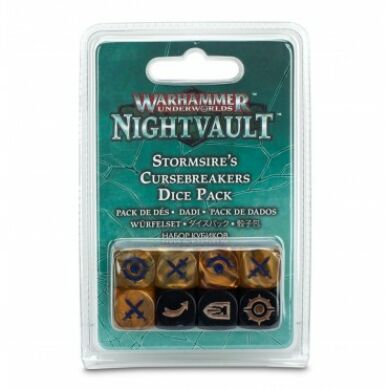 Warhammer Underworld Stormsire's Cursebreakers dice pack